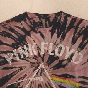 Pink Floyd Band Graphic Crew Neck T Shirt Adult Mens Size Small S Tie Dye